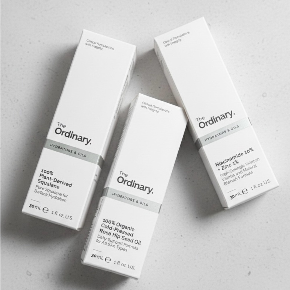 🆕 THE ORDINARY SET OF 3 SKINCARE BUNDLE BEAUTY DEAL x 3 BOTTLES